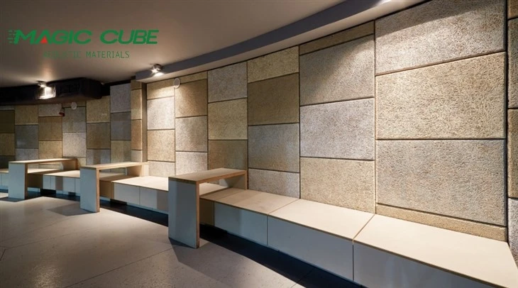 Wood Wool Acoustic Wall Ceiling Panel factory
